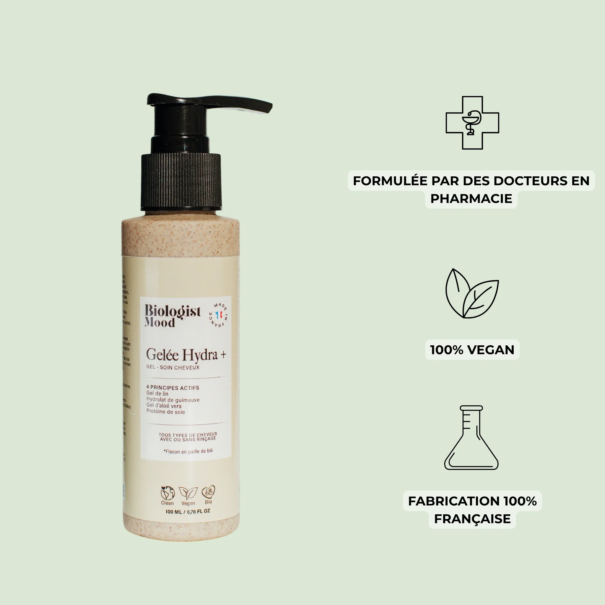 Gelée capillaire hydratante Hydra +  Multi-fonction hydratation intense des cheveux - Image 6