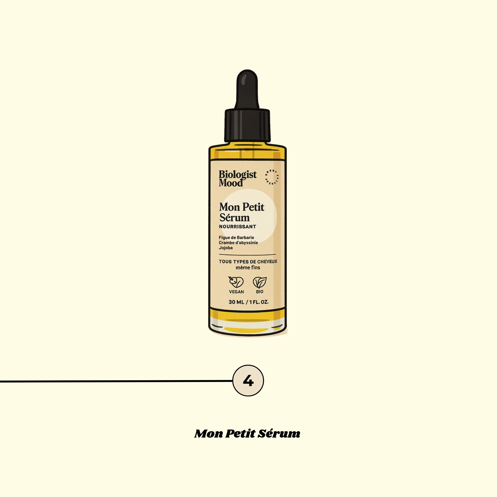 Mon Petit Sérum – Huile sèche pour cheveux - Image 3